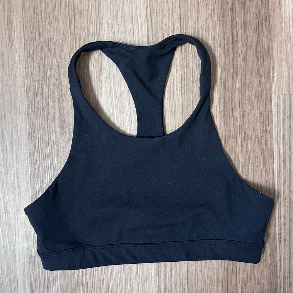 Revolve WellBeing BeingWell Black Sports Bra Size Small